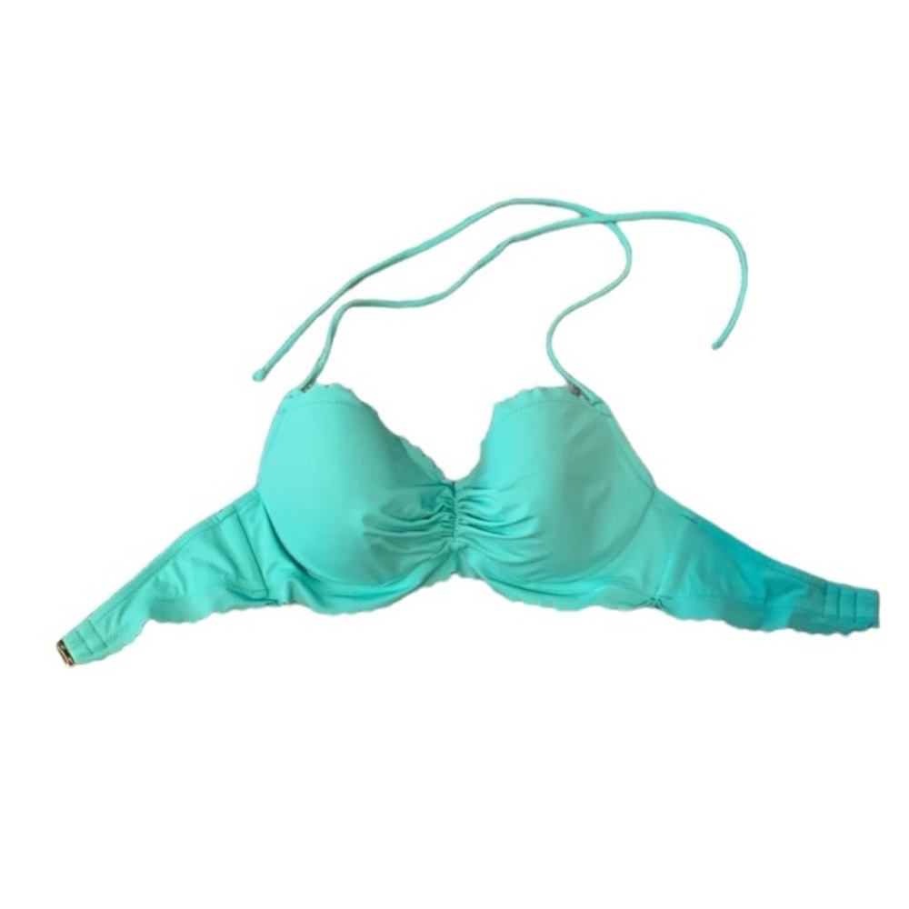 Victoria’s Secret Scalloped Padded VS Swim top Bikini Swimsuit